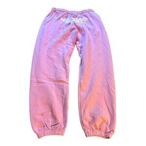 Sp5der Atlanta Sweatpants Pink
